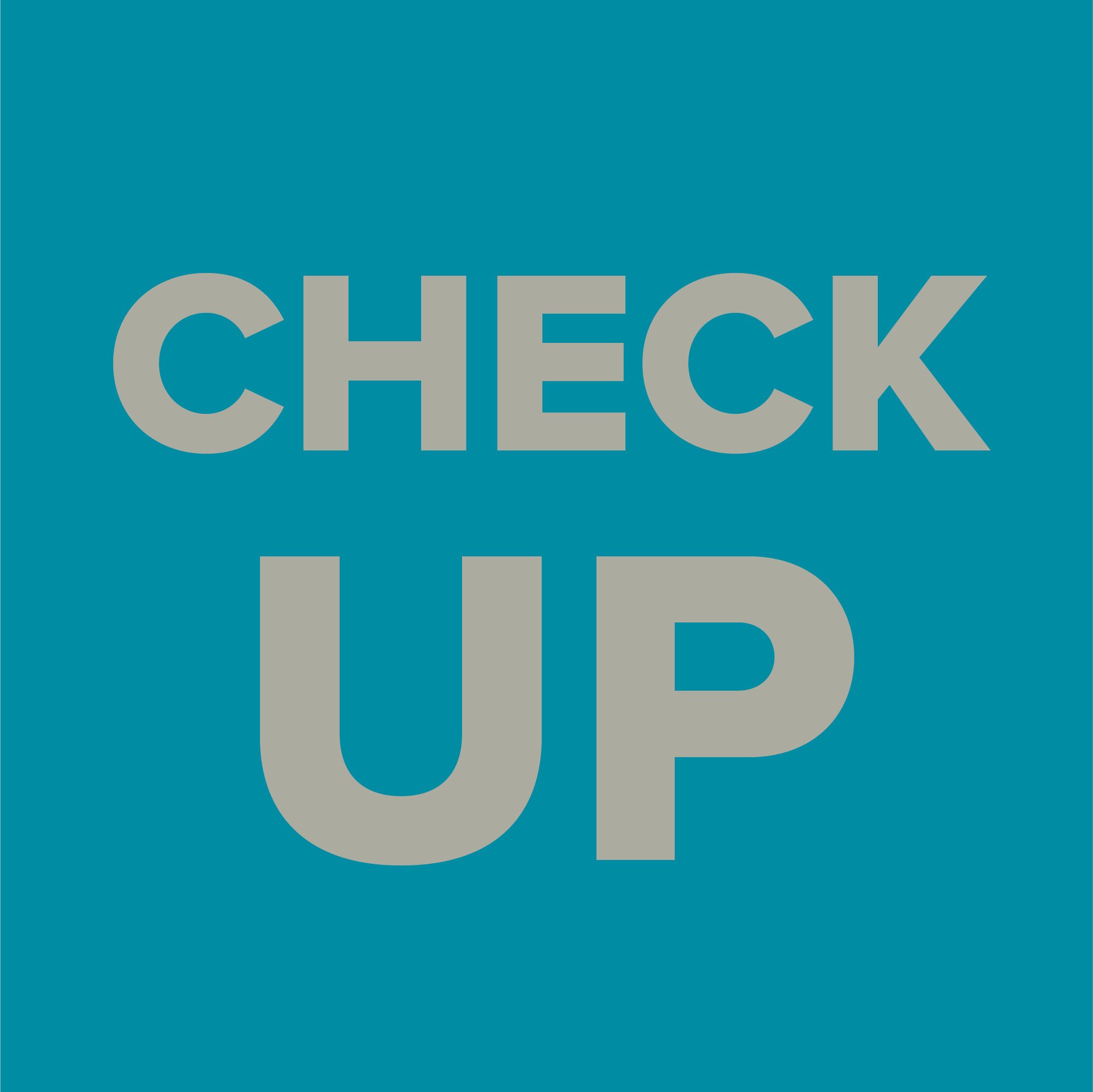 Dieses Bild enthält den Text "Check-Up" (deutsch: "Überprüfung") und soll anschaulich für die Suchmaschinenoptimierung bei der Webagentur Uppertree sein.
