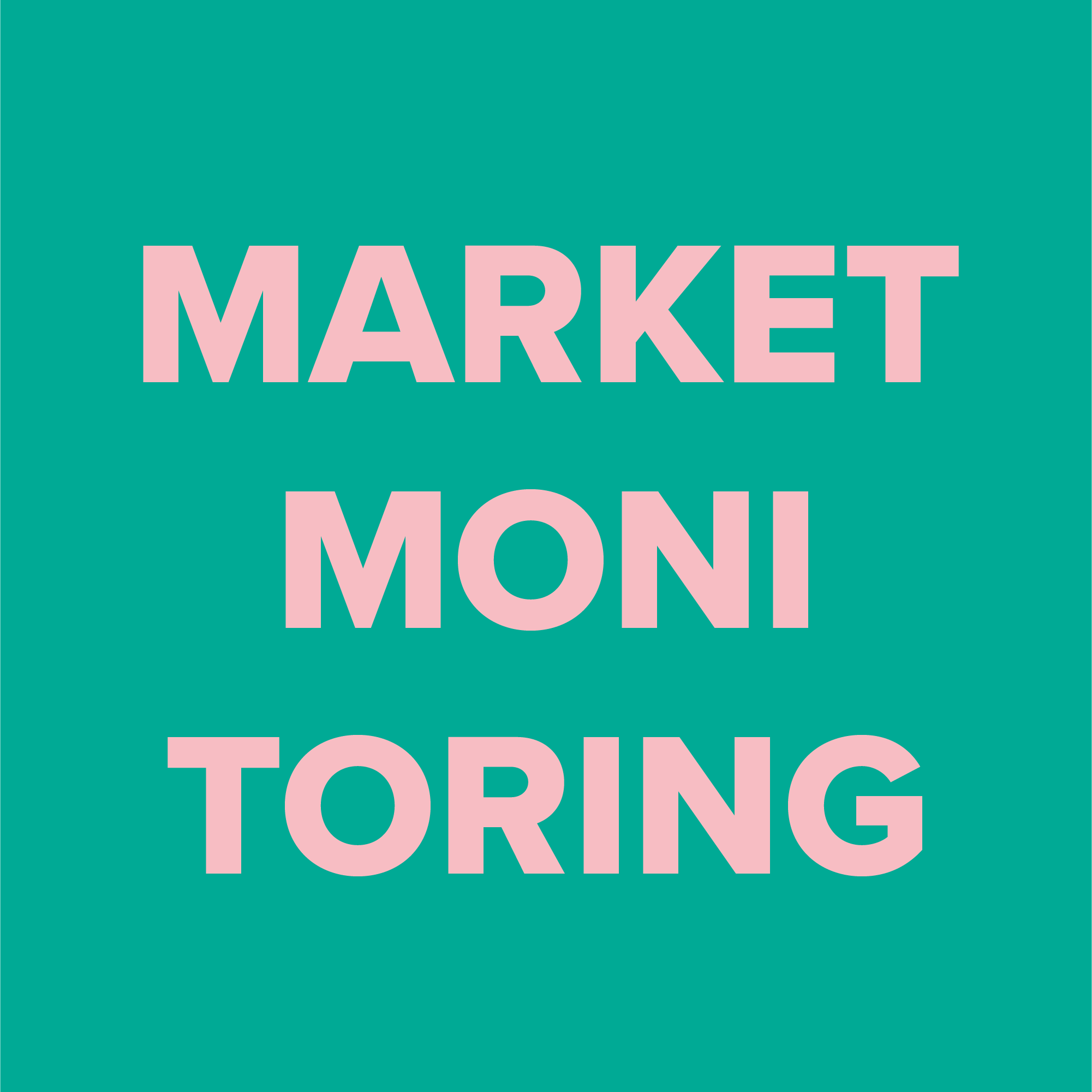 Dieses Bild enthält den Text "Market Monitoring" (Marktbeobachtung)..